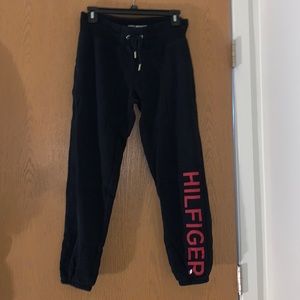 WORN ONCE- small Tommy Hilfiger sweatpants